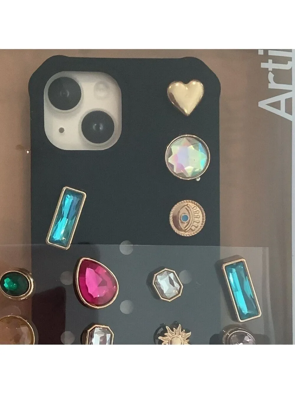 Artikl iPhone 15 14 13 Pop Charms Bedazzle Case New
